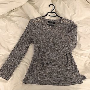 Ivanka trump top with zipper shoulders